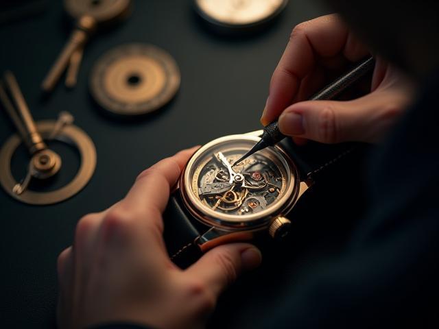 Präzise Uhr Reparatur und Revision mechanischer Uhren